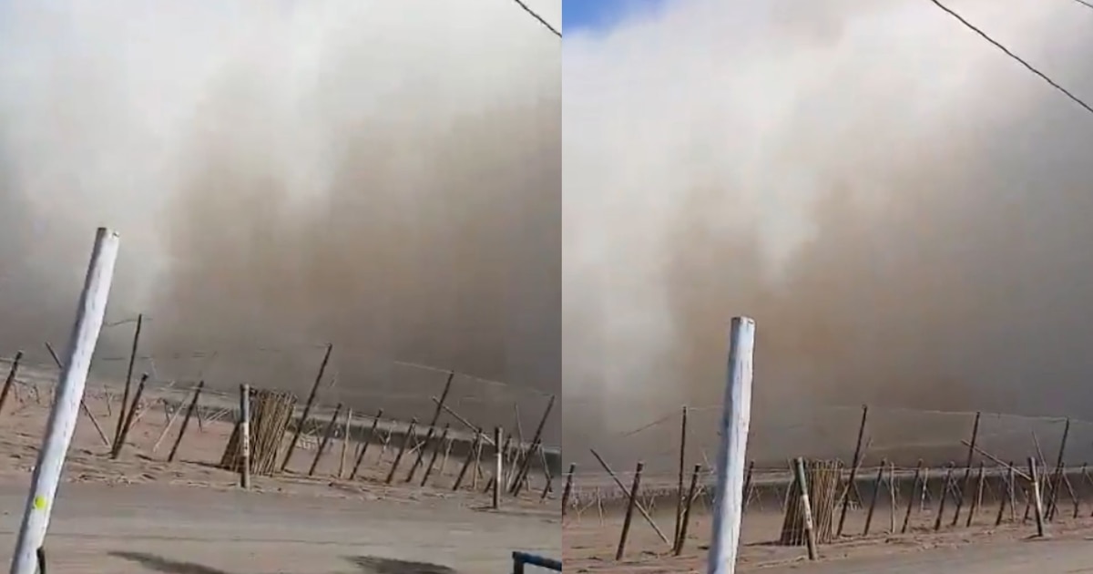 Senamhi aclara si se repetirá la intensa tormenta de arena registrada hace unos días