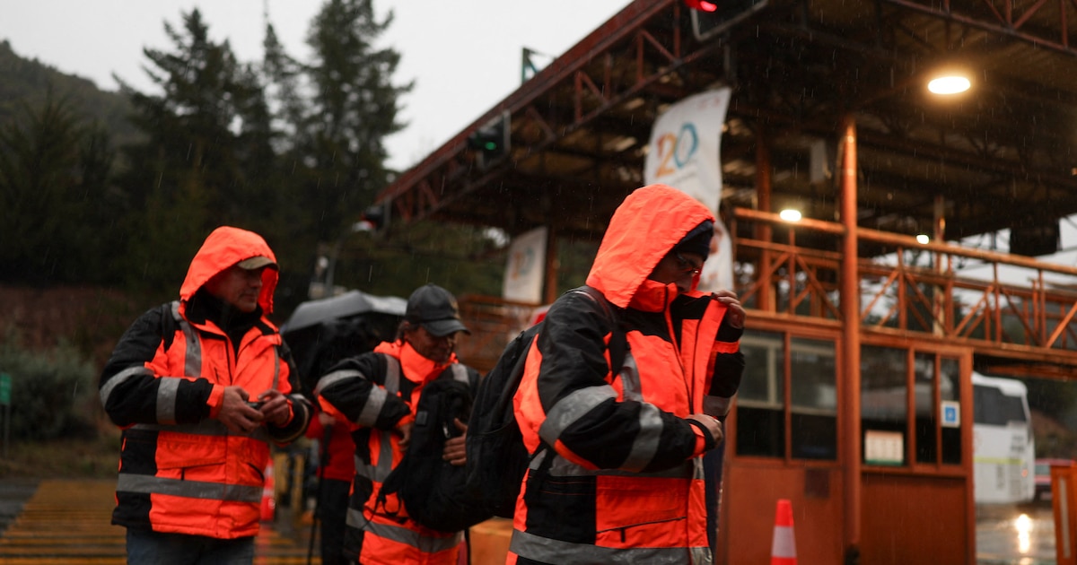 Rescate en Chile: Se cumplen 48 horas cruciales para salvar a cinco mineros atrapados en la mina El Teniente tras derrumbe y sismo