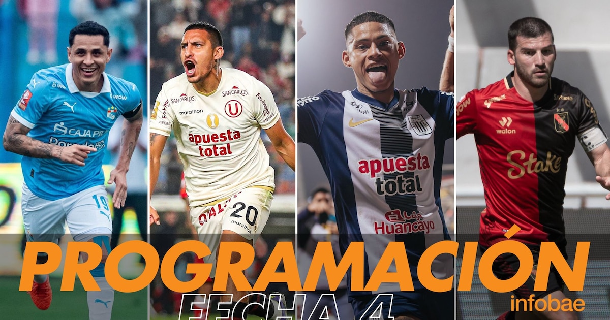 Calendario de la Fecha 4 del Torneo Clausura de la Liga 1 Perú 2025: partidos, horarios y transmisión en vivo