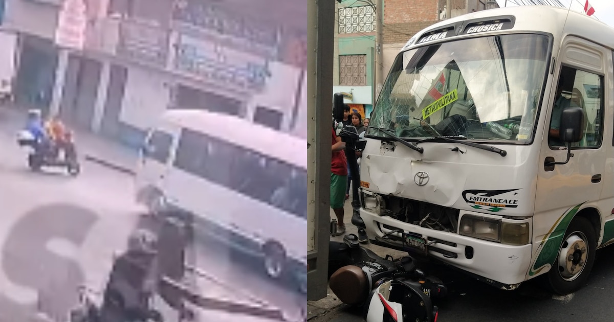 Motociclista conocido como ‘Chosicano’ arrolla a mujer y dos niños en Santa Anita; su estado de salud es incierto