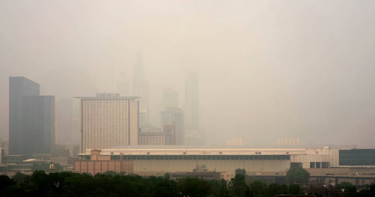 Crisis atmosférica global: el humo de incendios en Canadá degrada la calidad del aire en el Medio Oeste de EE. UU. y afecta a millones