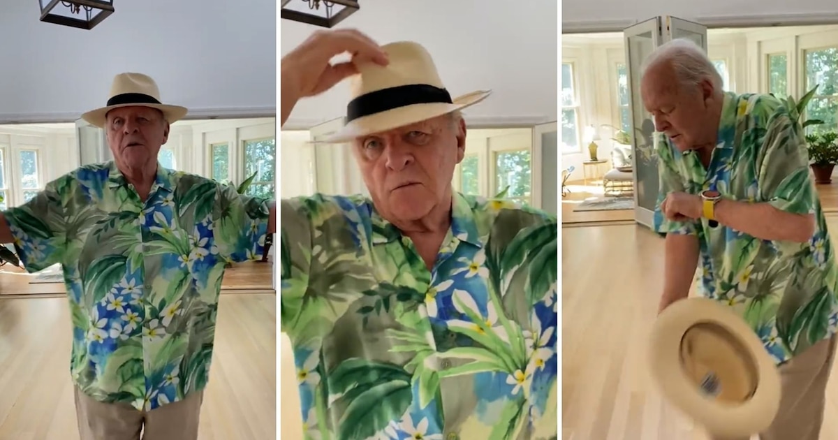 Anthony Hopkins, a sus casi 90 años, sorprende con bailes, humor y un secreto para mantenerse joven y saludable