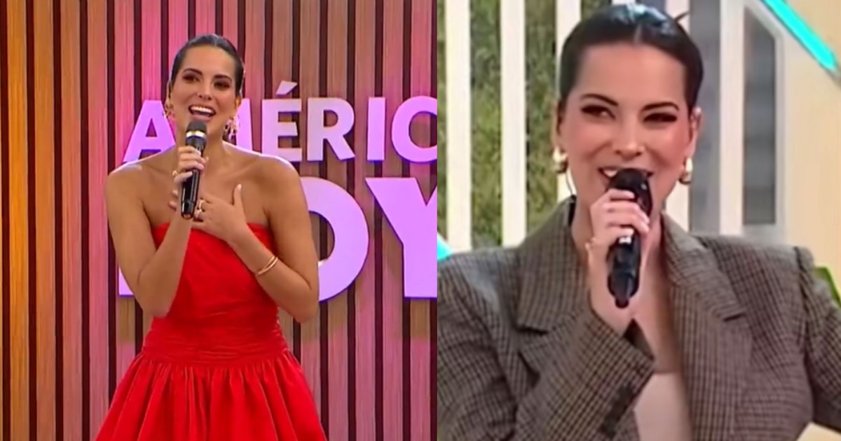 Valeria Piazza regresa a ‘América Hoy’ y confirma que no piensa dejar su cargo