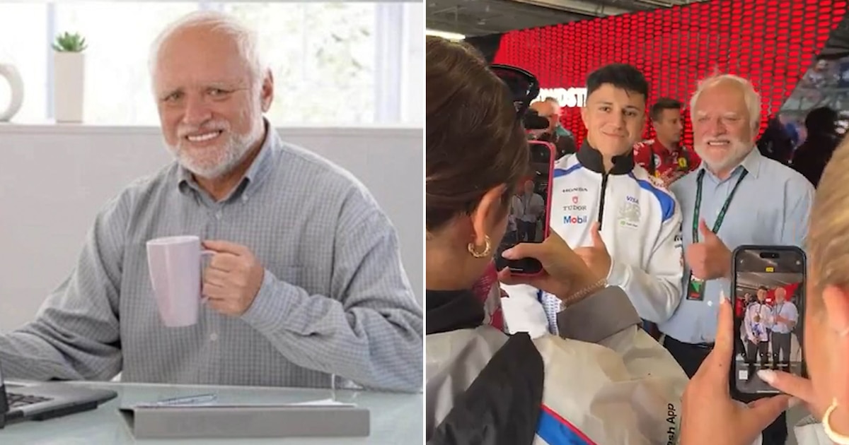 El meme en la pista: La inesperada irrupción de «Hide the Pain Harold» en el Gran Premio de Hungría de Fórmula 1 sorprende a pilotos y fans