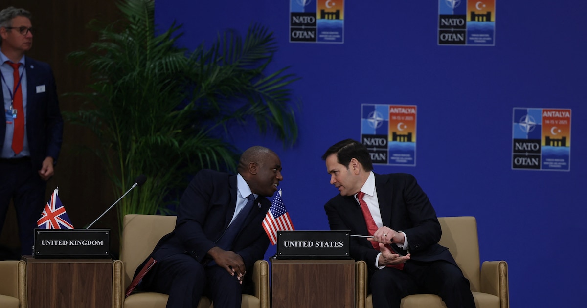 Rubio y Lammy abogan por alto el fuego en Gaza y discusión sobre reconocimiento del Estado Palestino en medio de tensiones internacionales