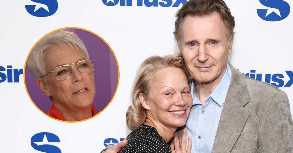 Jamie Lee Curtis defiende la privacidad del romance entre Pamela Anderson y Liam Neeson: “¡Déjenlos en paz y que se gusten!”