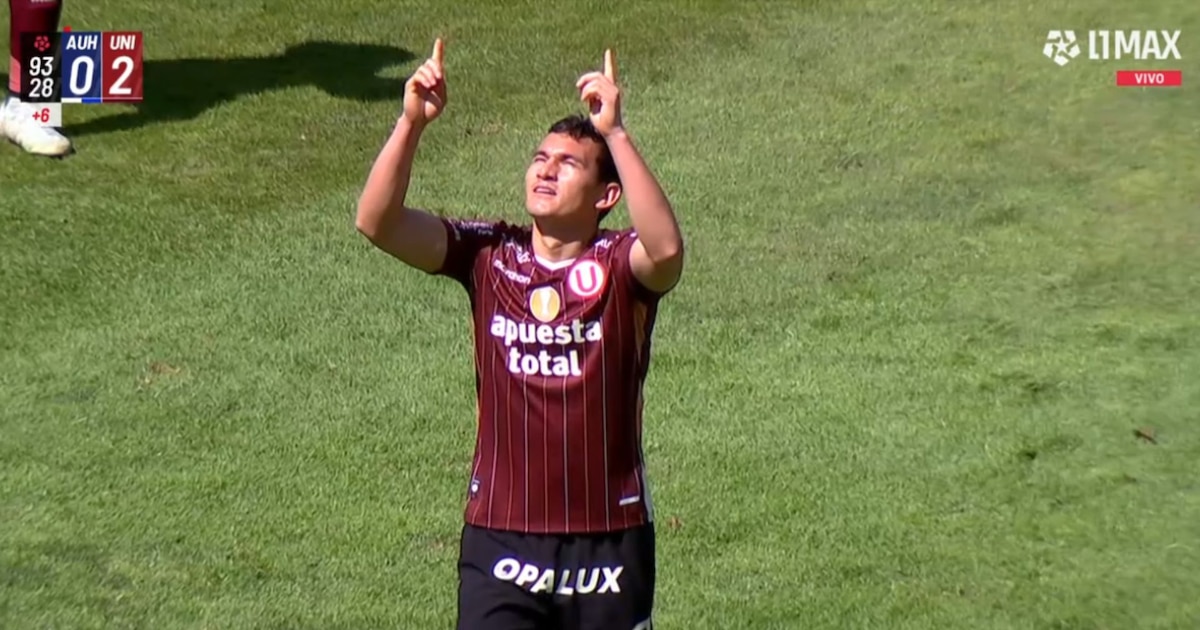 Jairo Vélez anota un golazo en una brillante jugada colectiva y asegura la victoria de Universitario frente a Alianza Universidad en Liga 1 2025