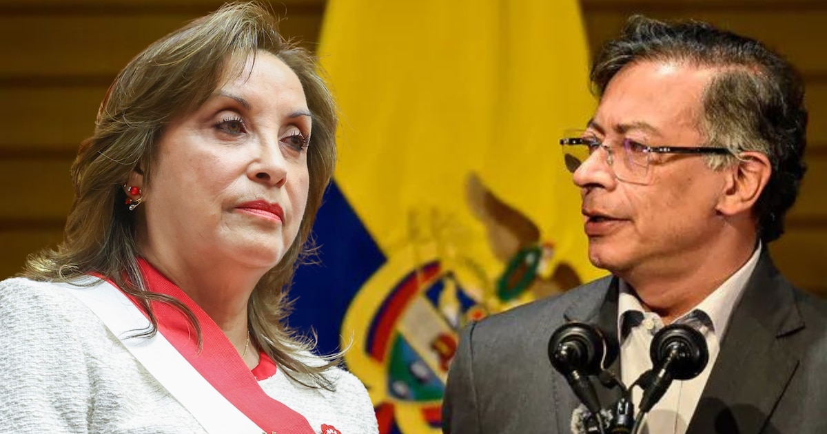 Dina Boluarte condena las declaraciones de Gustavo Petro y apoya la medida diplomática de Perú