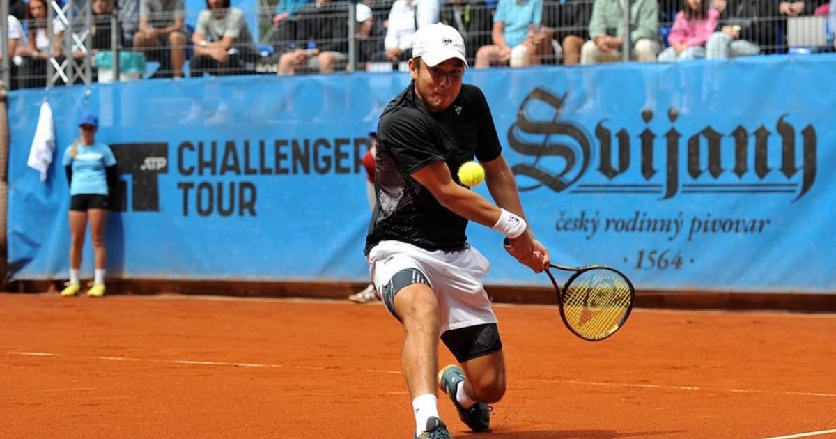 Gonzalo Bueno debutó con triunfo en el Challenger de Cordenons y avanza a octavos de final
