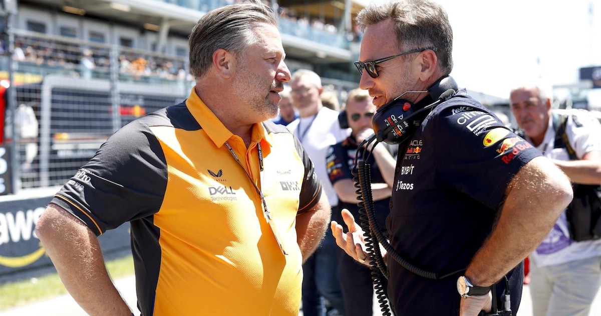 Zak Brown celebra la llegada de Laurent Mekies a Red Bull y pide dejar atrás las maniobras políticas para enfocarse en la competencia en Fórmula 1