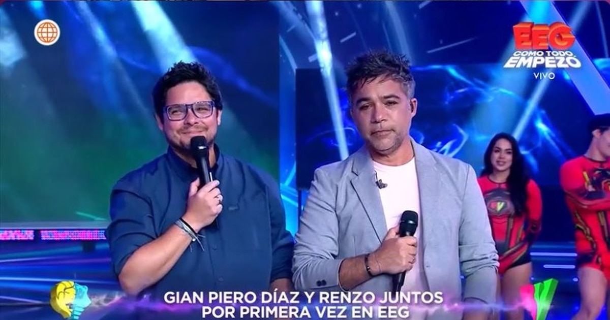 Gian Piero Díaz y Renzo Schuller vuelven a encontrarse en Esto es Guerra y enloquecen a sus seguidores