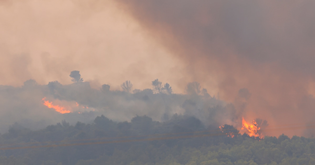 Incendio forestal en el sur de Francia deja una víctima mortal, nueve heridos y arrasa con 11,000 hectáreas de vegetación