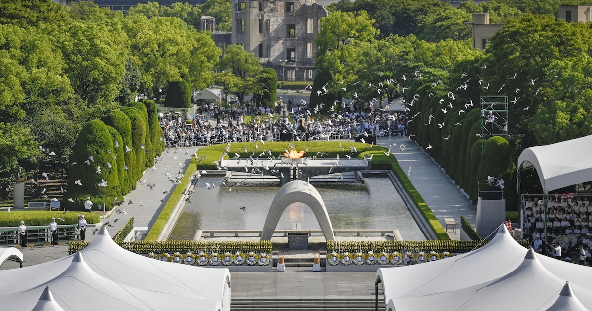 Hiroshima conmemora 80 años del bombardeo atómico y pide un compromiso global para eliminar las armas nucleares