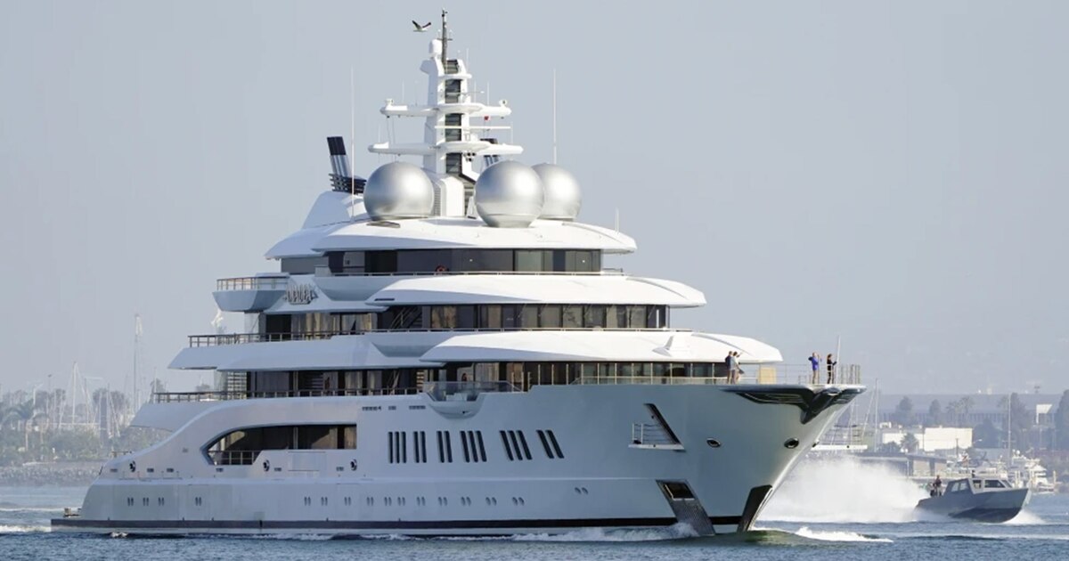 Estados Unidos subasta el lujoso superyate ruso Amadea valorado en 325 millones de dólares en una histórica venta para presionar a Rusia y alejar a oligarcas cercanos a Putin