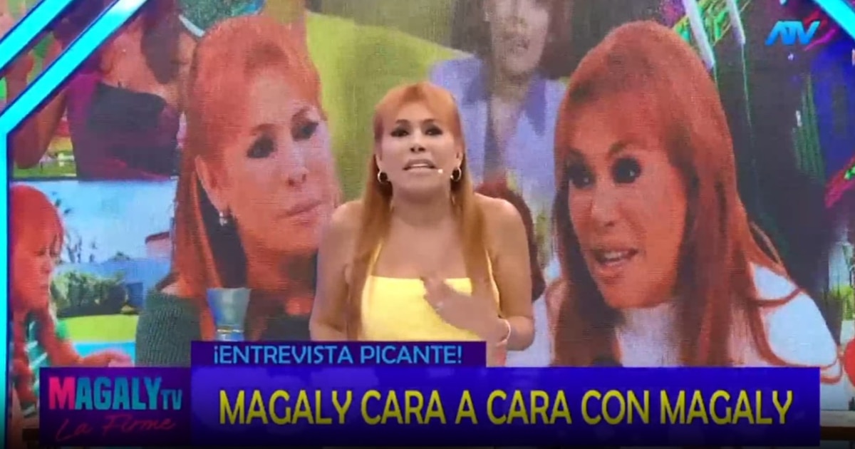 Magaly Medina se autoentrevista y revela su miedo a envejecer: “Solo sigo en televisión por el maldito dinero”