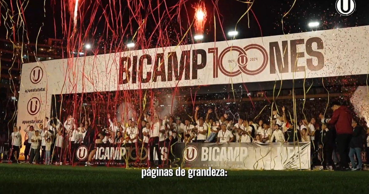 Universitario celebra 101 años con historia única: el único club sudamericano en festejar su centenario conquistando un bicampeonato