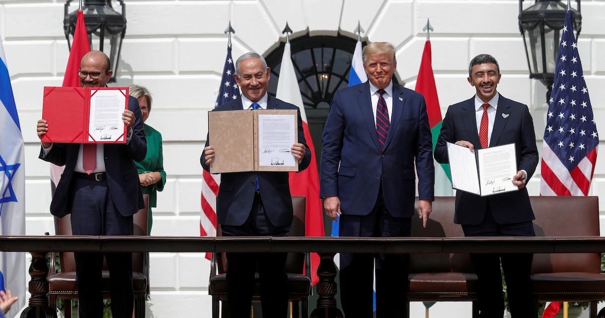 Trump impulsa expansión de los Acuerdos de Abraham en Medio Oriente tras ataque a Iran