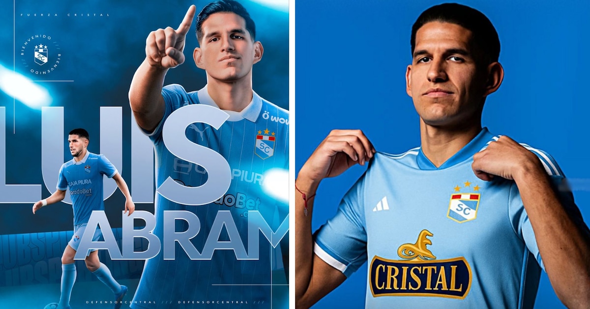 Sporting Cristal anuncia el regreso de Luis Abram, su defensor central, tras siete años en el extranjero
