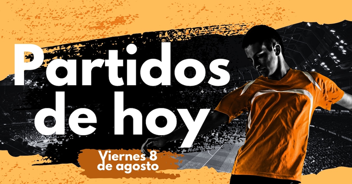 Agenda deportiva del viernes 8 de agosto de 2025: horarios, canales de transmisión y resultados en tiempo real