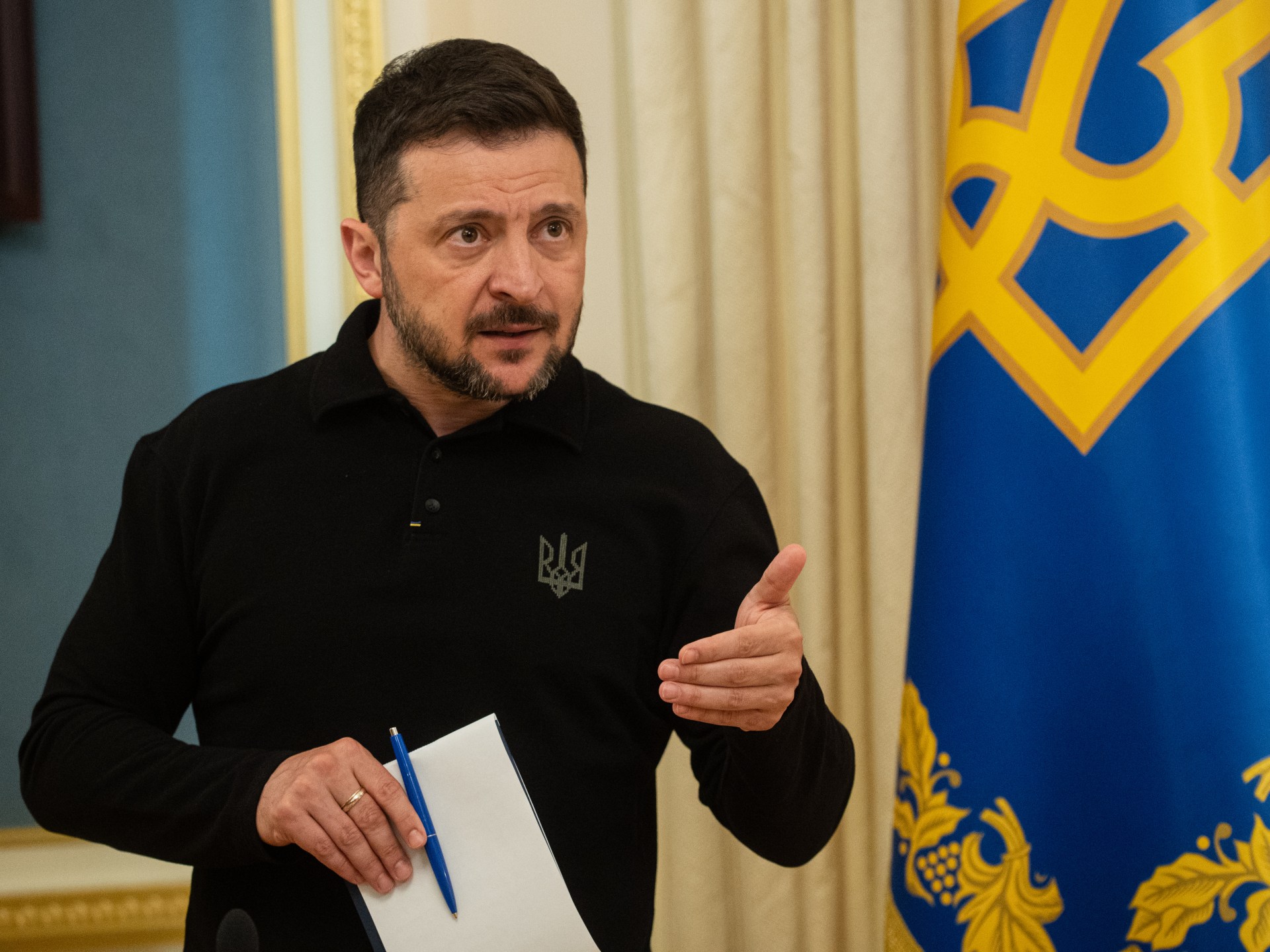 Zelenskyy rechaza ceder territorio en negociaciones con EE.UU. y Rusia en medio de cumbre en Alaska
