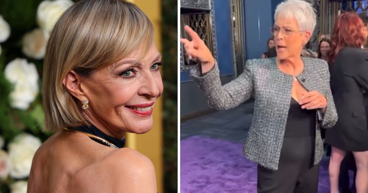 Jamie Lee Curtis protagoniza momento viral en premios Las Culturistas: “¡Vete a la m—!” tras sorprender con atrevido look de Allison Janney