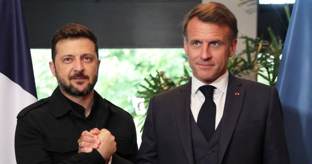 Macron insiste en que Ucrania debe participar en negociaciones de paz mientras Zelensky busca apoyo internacional ante reunión entre Trump y Putin