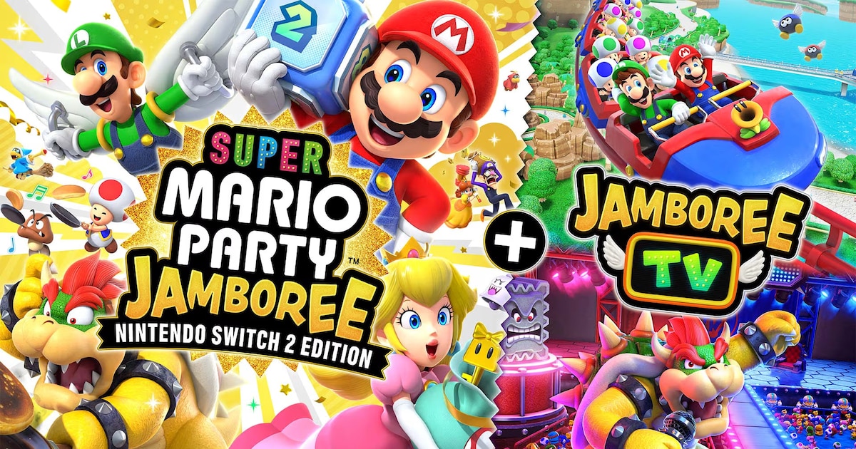 Nintendo lanza Super Mario Party Jamboree como la primera edición oficial para Nintendo Switch 2