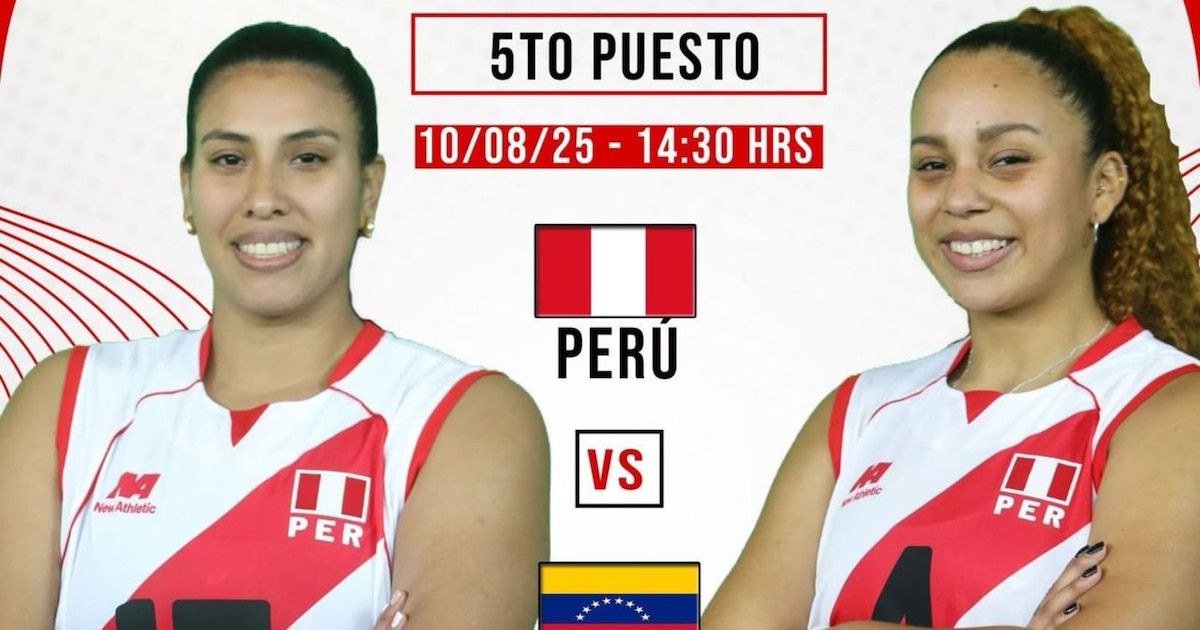 Perú y Venezuela en vivo hoy: resumen completo del duelo por el quinto puesto en la Copa Panamericana de Vóley 2025