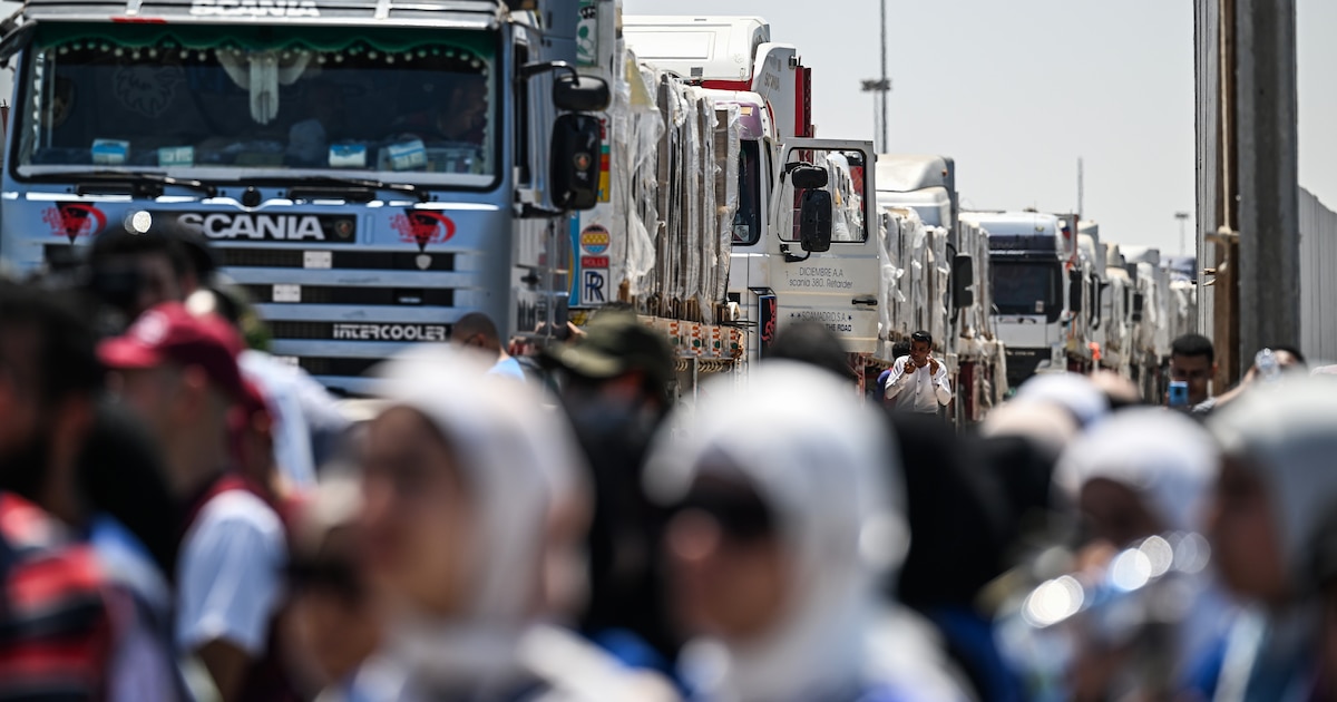 Casi 1,9 mil camiones de ayuda humanitaria ingresan a Gaza en una semana, pero la ONU advierte que sigue siendo insuficiente