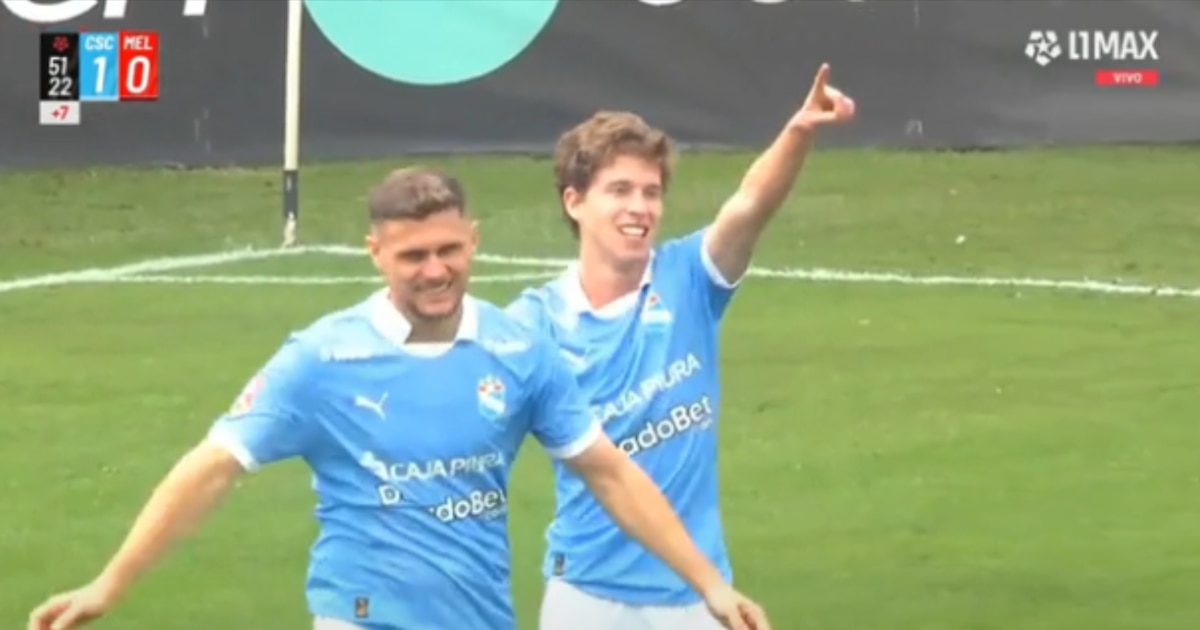 Ian Wisdom anota un gol destacado tras brillante jugada personal en el duelo Sporting Cristal vs Melgar por la Liga 1 2025