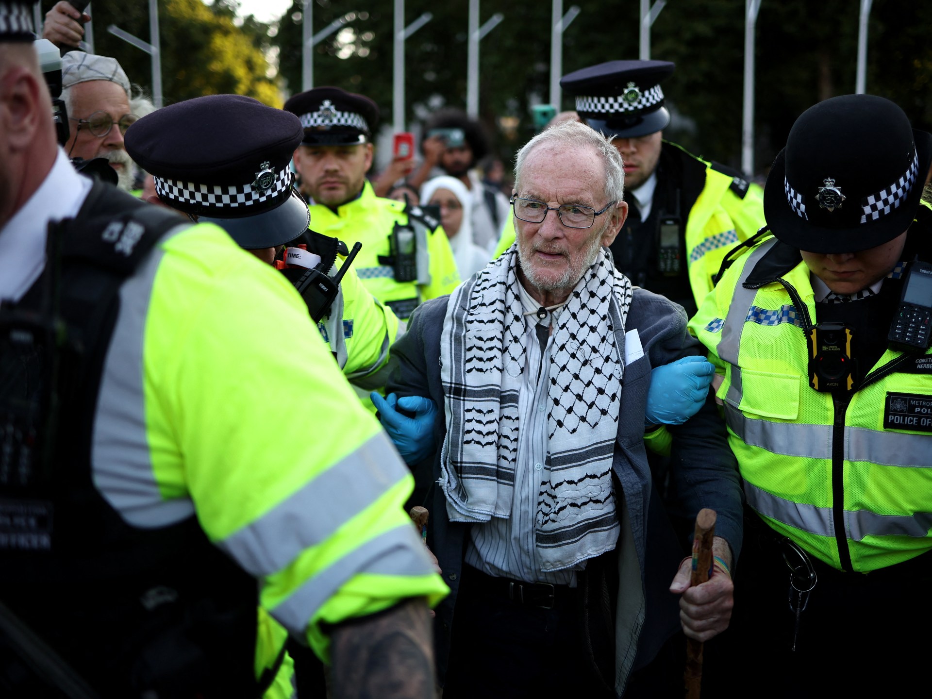 Récord de 522 arrestos en Londres durante protestas contra la prohibición de Palestine Action por apoyo a Palestina