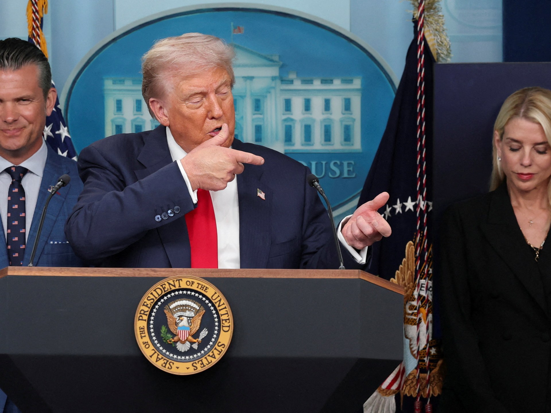 Trump toma el control de Washington, DC, y despliega 800 soldados para combatir el aumento de crimen