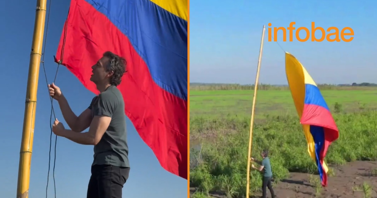 Precandidato presidencial Daniel Quintero enarbola la bandera de Colombia en Isla Chinería y reafirma: “Santa Rosa pertenece a nuestro país”