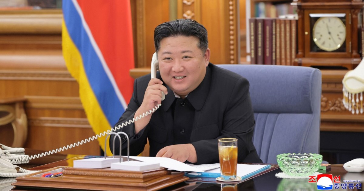 Putin y Kim Jong Un fortalecen lazos en llamada previa a cumbre entre Trump y Putin en Alaska