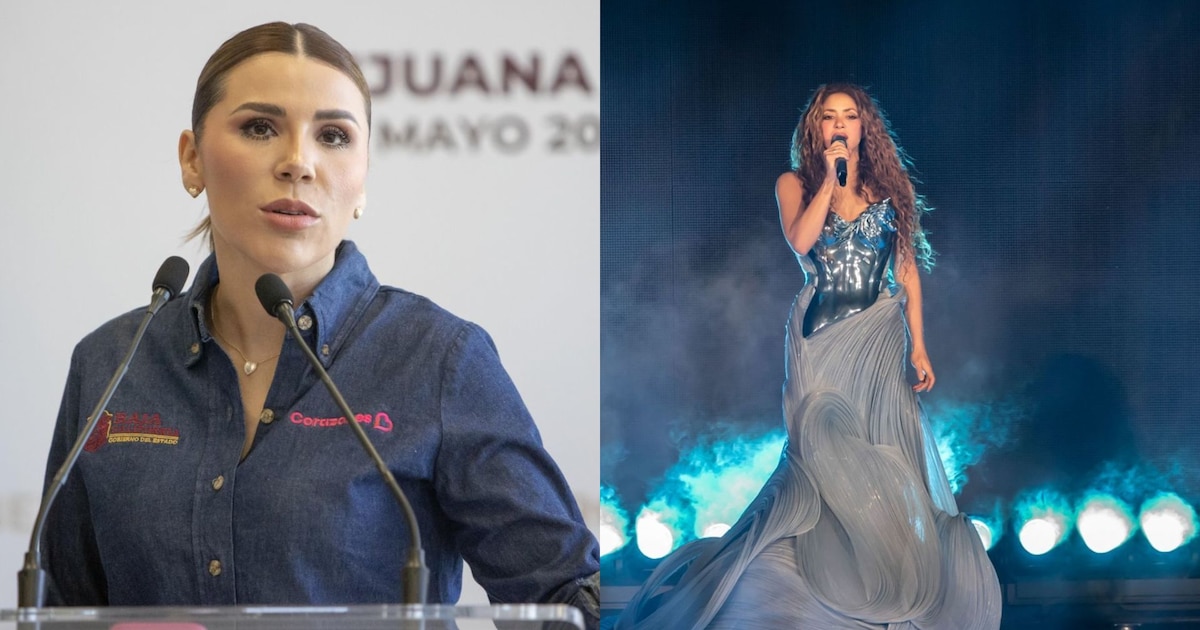 Abuchean a la gobernadora de Baja California, Marina del Pilar, en concierto de Shakira en Tijuana por favoritismos en accesos