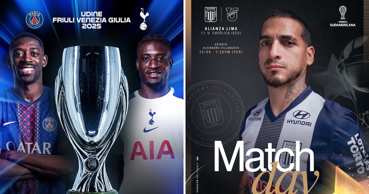 Agenda deportiva del miércoles 13 de agosto de 2025: horarios, canales y resultados en tiempo real