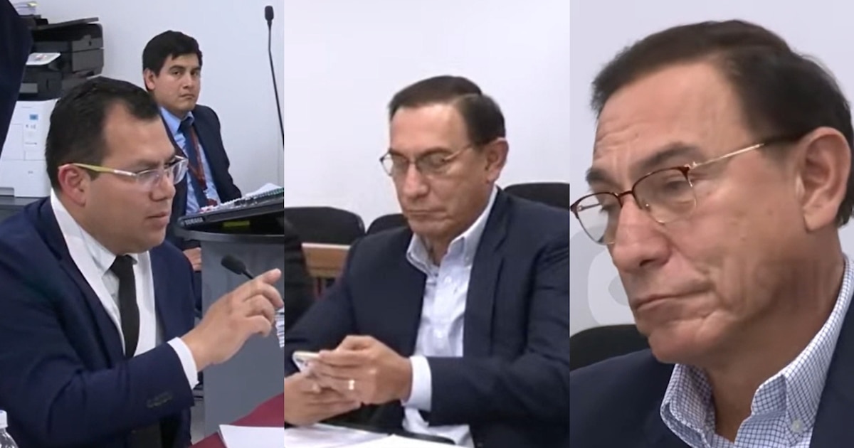 Juez critica a Martín Vizcarra por usar celular durante audiencia de prisión preventiva en medio de debate sobre su libertad