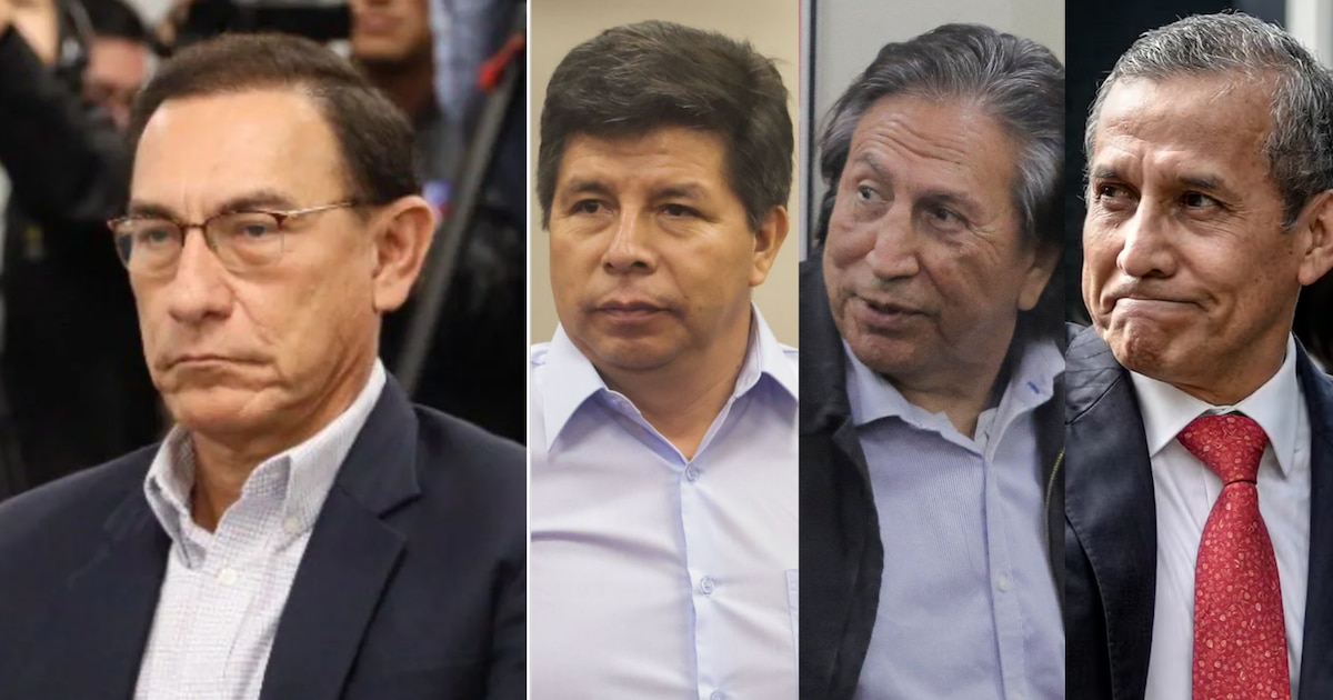 Martín Vizcarra enfrentará prisión preventiva: ¿seguirá los pasos de Pedro Castillo, Alejandro Toledo y Ollanta Humala en Barbadillo?