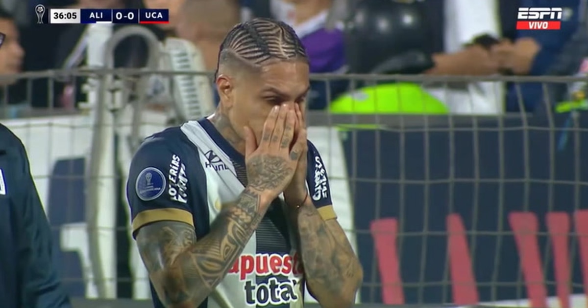 Paolo Guerrero abandona lesionado en duelo entre Alianza Lima y U. Católica durante los octavos de la Copa Sudamericana 2025