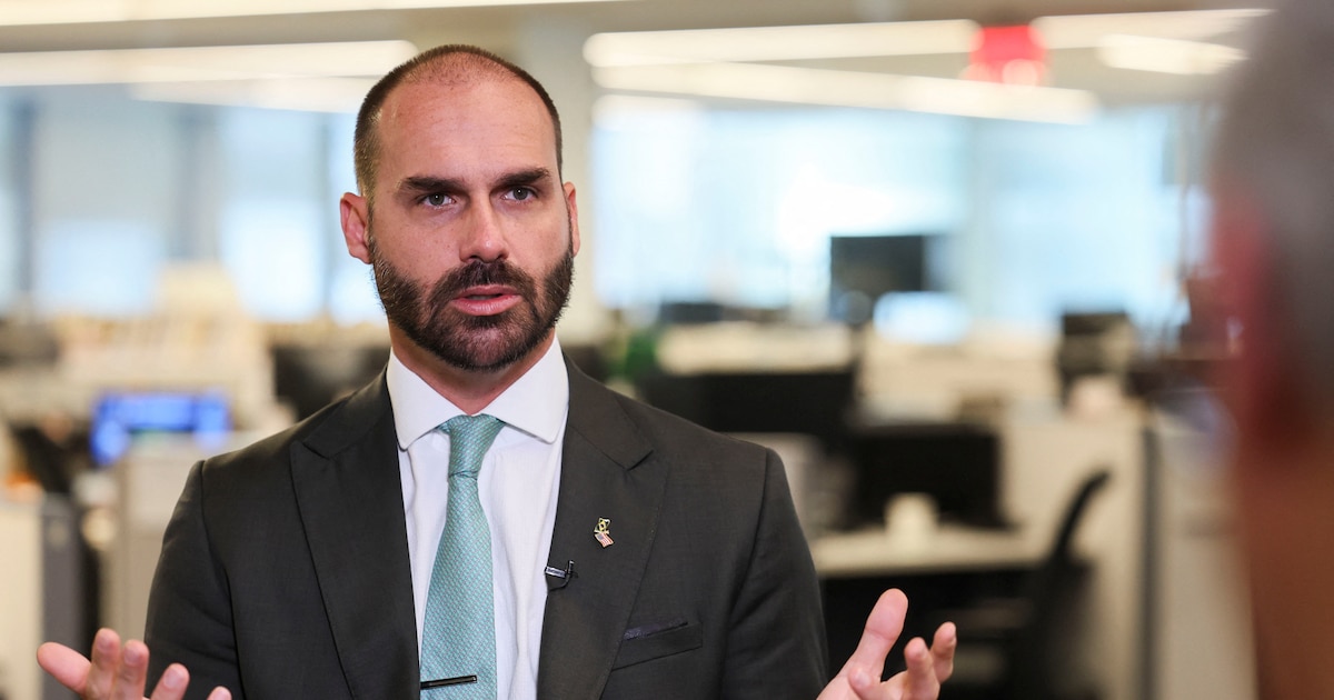 Eduardo Bolsonaro advierte de nuevas sanciones de EE.UU. contra Brasil ante el caso de su padre Jair Bolsonaro