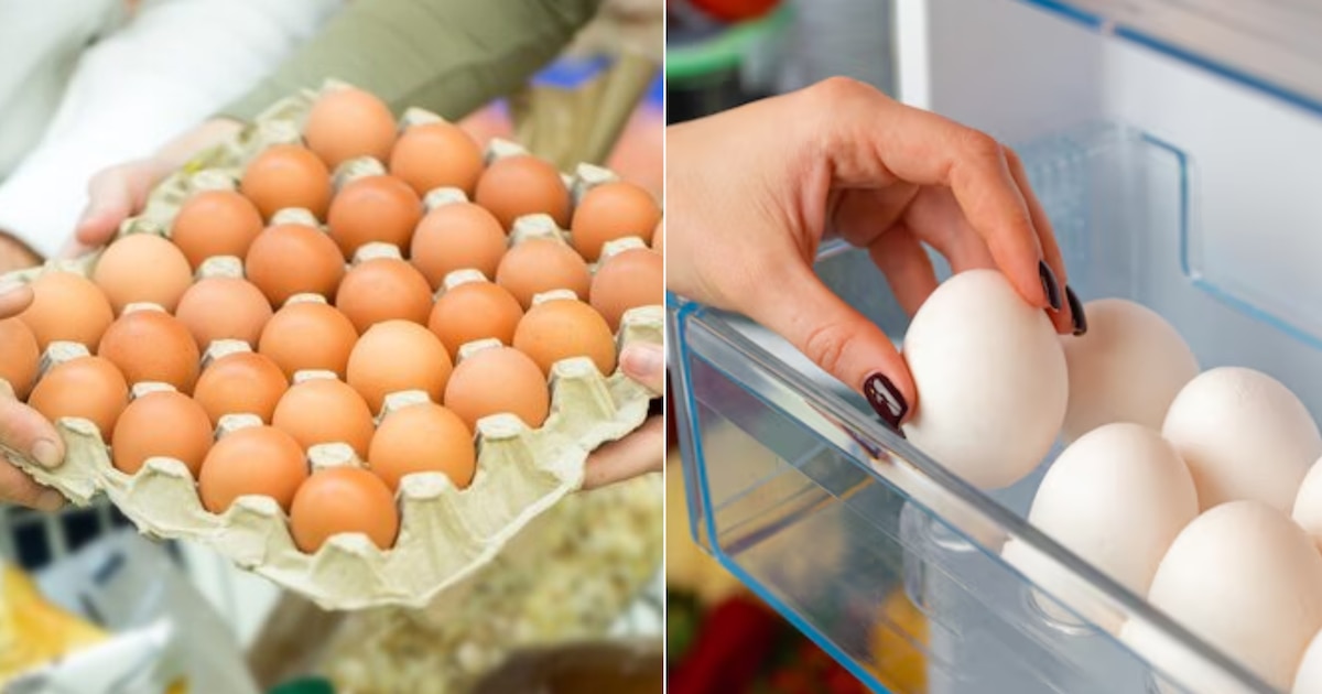 Razones por las que los huevos se exhiben en los supermercados pero se almacenan en la nevera en casa