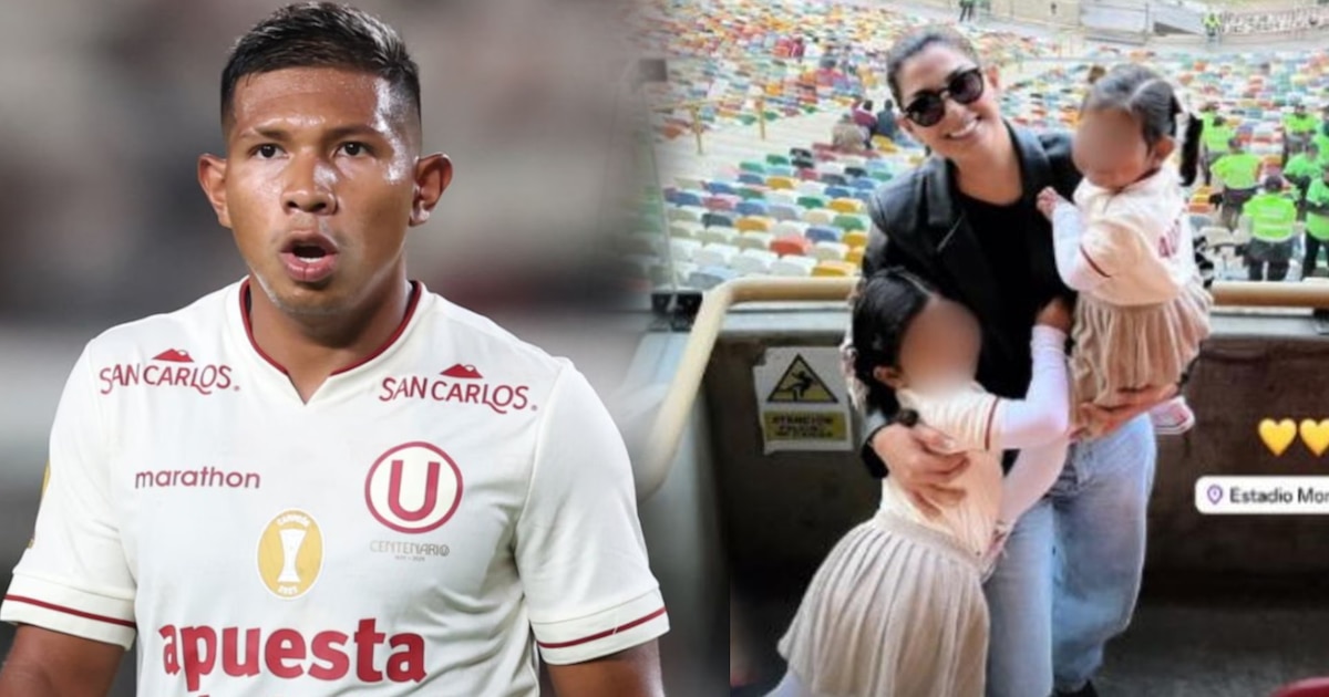 Ana Siucho vuelve al Estadio Monumental con sus hijas tras finalizar su matrimonio con Edison Flores