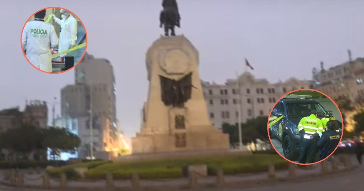 Hombre es Víctima de Homicidio en la Plaza San Martín del Centro de Lima