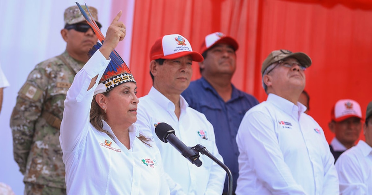 Dina Boluarte ratifica la defensa de la soberanía peruana en Santa Rosa ante tensiones con Colombia: “No cederemos ni un centímetro”