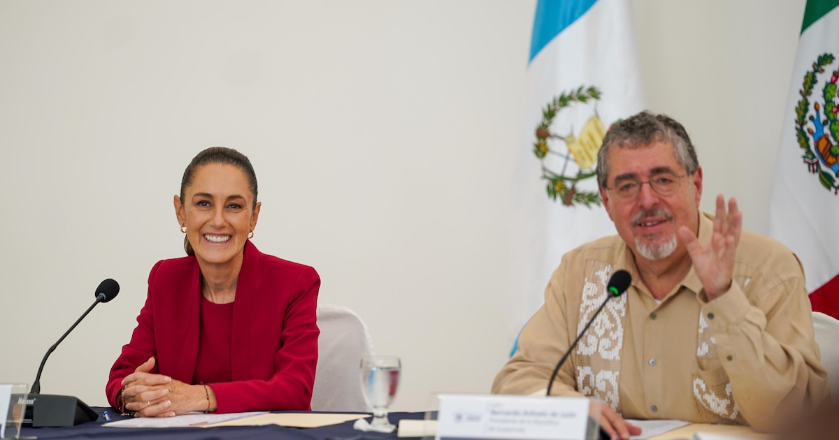 Claudia Sheinbaum visita Guatemala para reunirse con Bernardo Arévalo y abordar temas de seguridad, migración e infraestructura