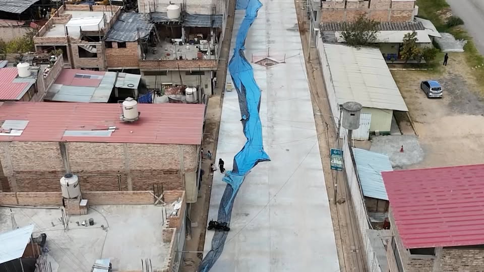 Avanzan obras en Mollepampa con altos estándares de seguridad y aceptación vecinal