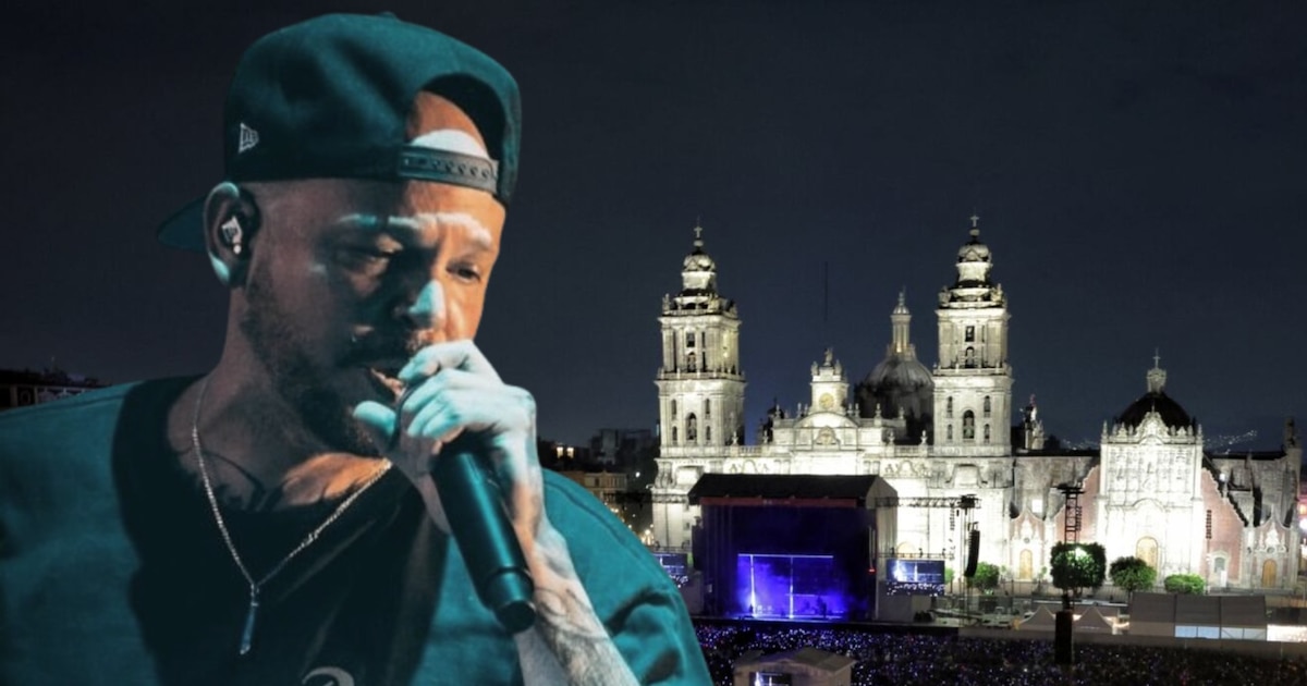 Residente anuncia concierto gratuito en el Zócalo de CDMX para celebrar más de 20 años de trayectoria y su mensaje social