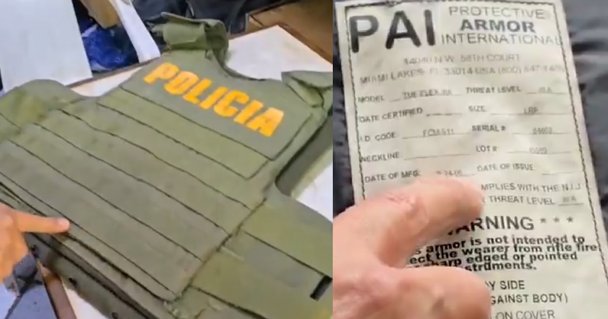 Policías en Lima operan con chalecos antibalas caducados y deteriorados, exponiéndose a la delincuencia