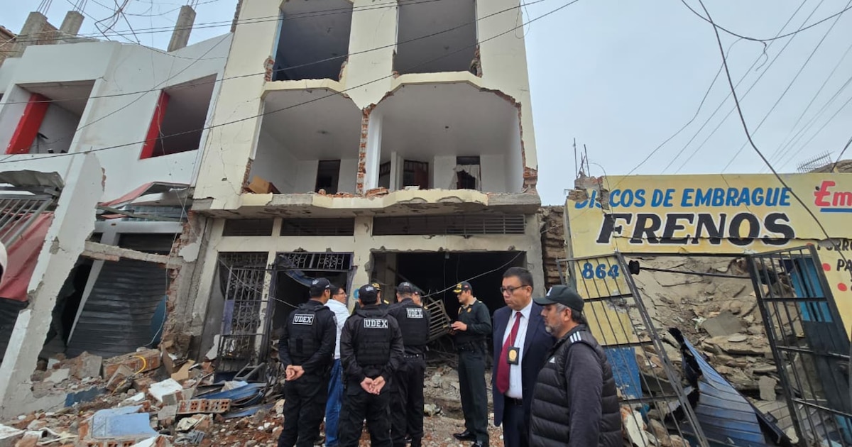 Detienen a tres sospechosos tras atentado con dinamita en Trujillo que dejó 7 heridos y más de 20 viviendas afectadas