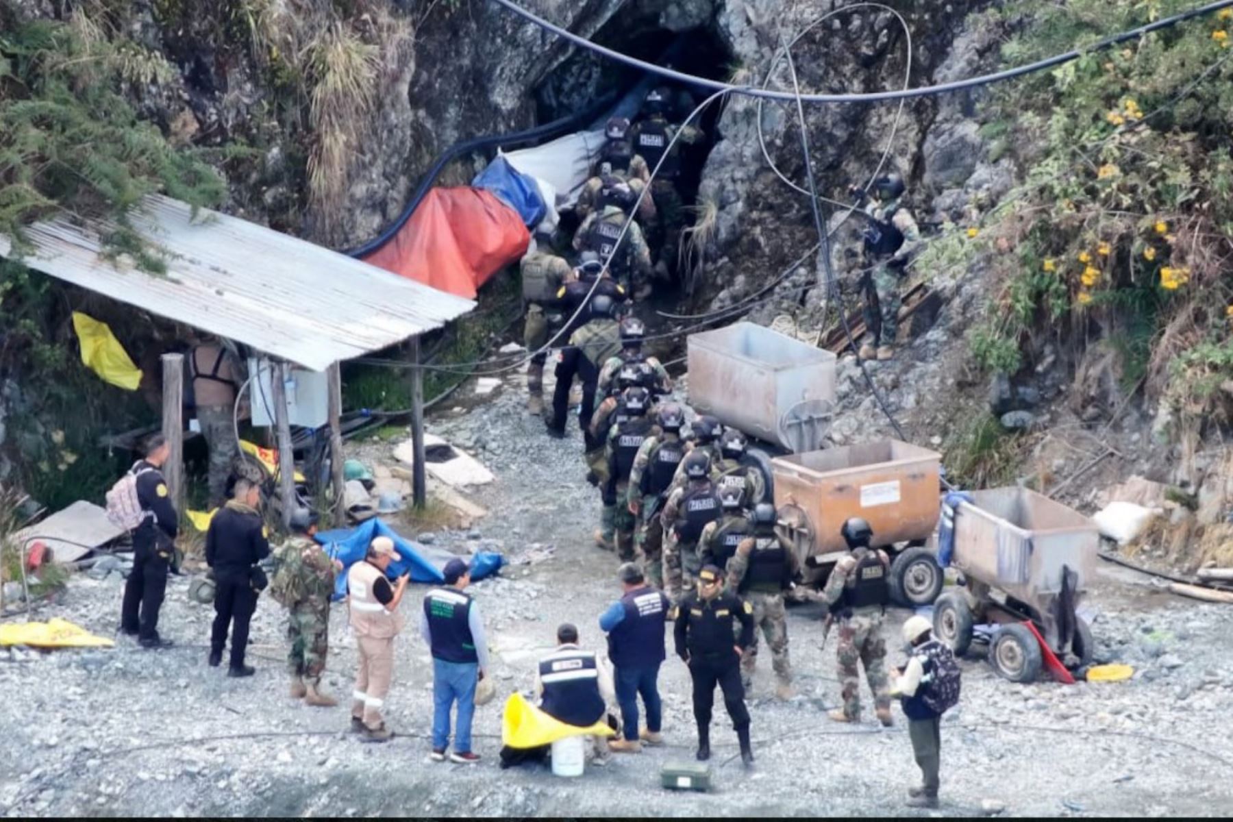 Operación “Choque Amaru II” destruye bienes ilegales valorados en más de S/ 9.7 millones en Pataz